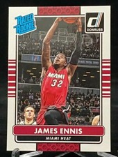 2014-15 Panini Donruss Rated Rookie #222 James Ennis Miami Heat