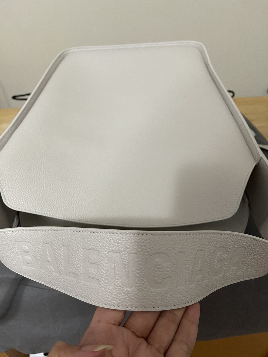 【BALENCIAGA】Tool 2.0 Medium North-South オフホワイト Balenciaga Ladies Tool 2.0 North-south Tote Bag in White/Off