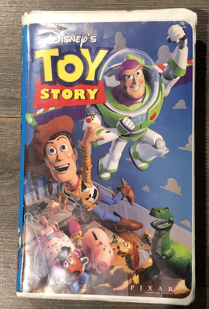 Walt Disney Home Video Toy Story VHS Clamshell #6703 Rare white