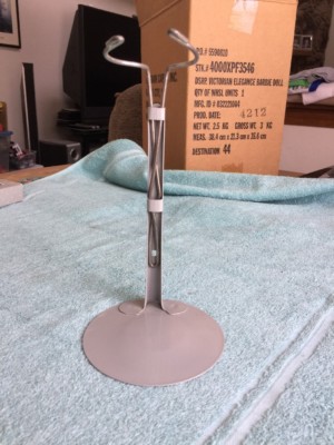 adjustable doll stand