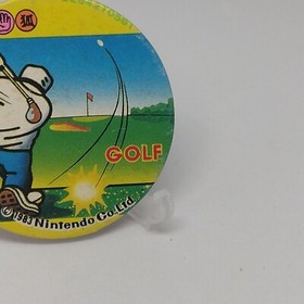 Nintendo Golf Menko Card Famicom Nintendo NES Japanese Retro Vintage 1983