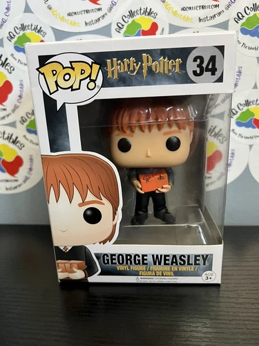 Funko Pop! Harry Potter Movies: George Weasley With Present #34 Vaulted
