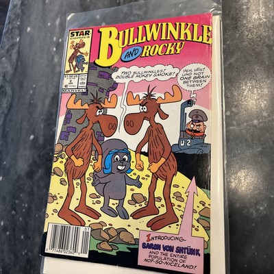 Bullwinkle And Rocky No. 2 Marvel Comics Vol. 1 No. 2 January 1988