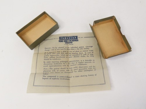 The Farastan Company Mono Cinchophen Compound Philadelphia Box Movie Prop - Picture 5 of 5
