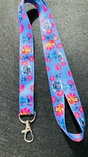 10pcs stitch Lanyard For Bus subway ID Card KeyChain Holder gift