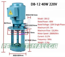 New Lathe Cooling Water Pump CNC Machine Circulating Oil Pump DB-12/AB-25/DB-25