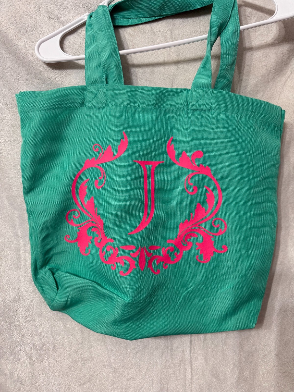 Custom Personalized Filigree Tote Bag - Handcrafted Design-image