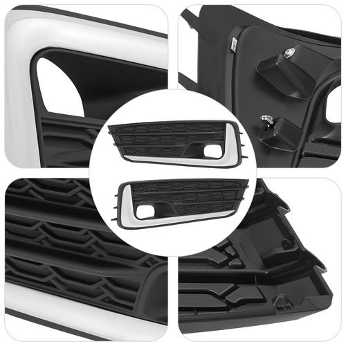 Fog Light Lamp Cover Front Left & Right Side For 2020-2022 Subaru Impreza 2.0L - Picture 6 of 18