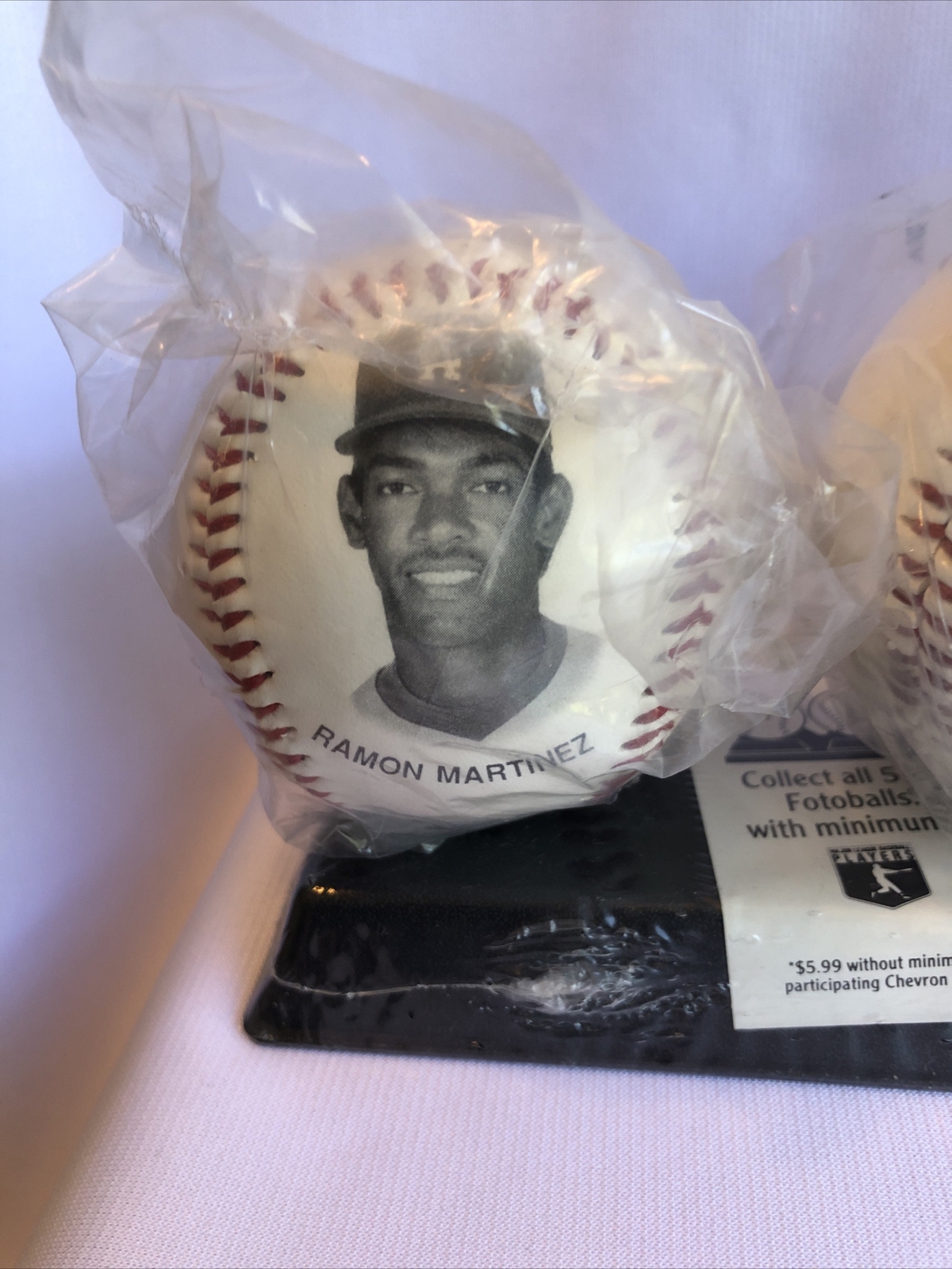 Vintage 1994 Los Angeles Dodgers Chevron 5 Commemorative Baseballs