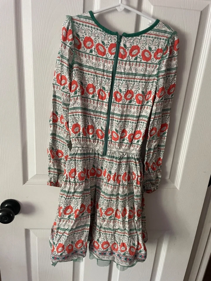 Vestido Matilda 435 Jane Once Upon A Time Spirited Song Verde y Naranja Niña 8 Foto 3 de 4