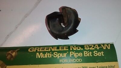 Greenlee 824 Multi-Spur Pipe Bits 2 1/8"