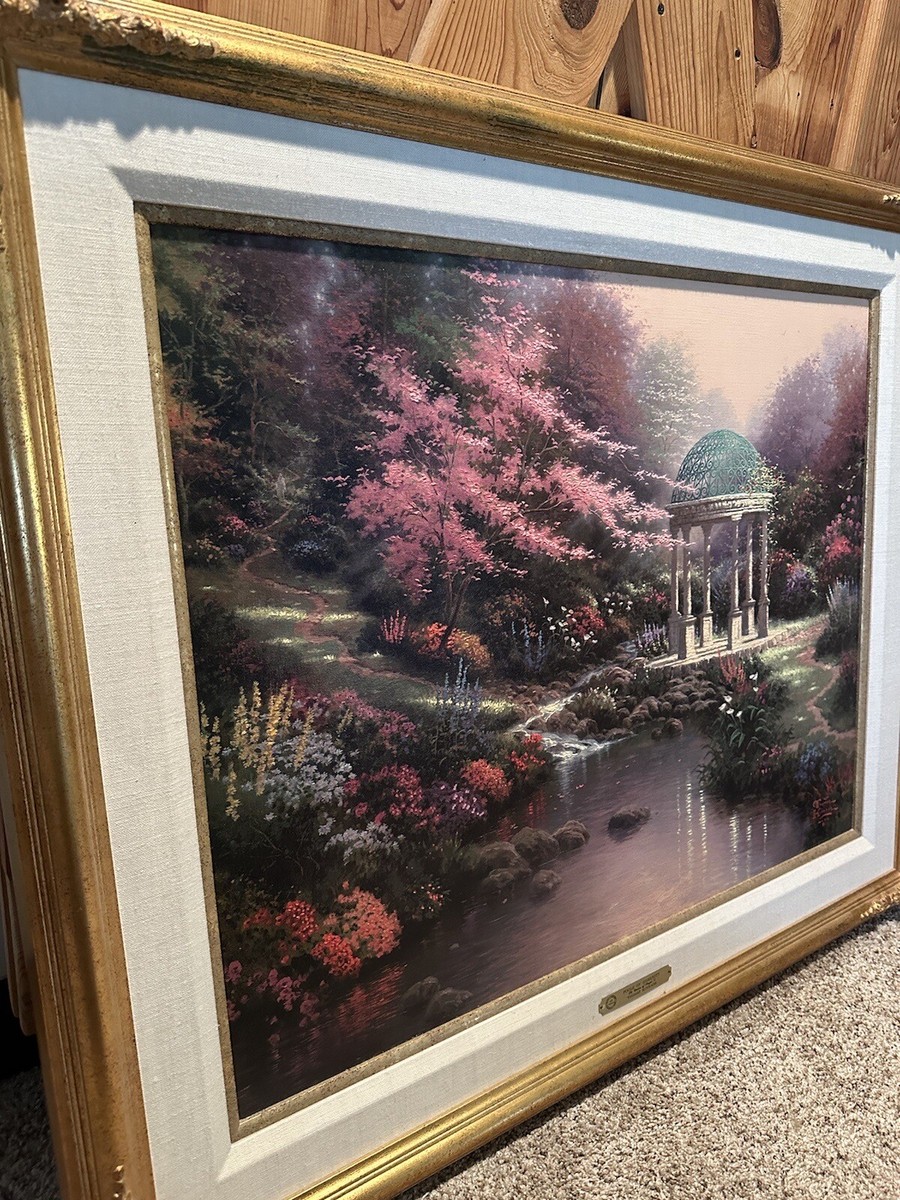 キンケード ステンドグラス大判Pools of Serenityグラスマスターズ キンケード ステンドグラス大判Pools of Serenityグラスマスターズ