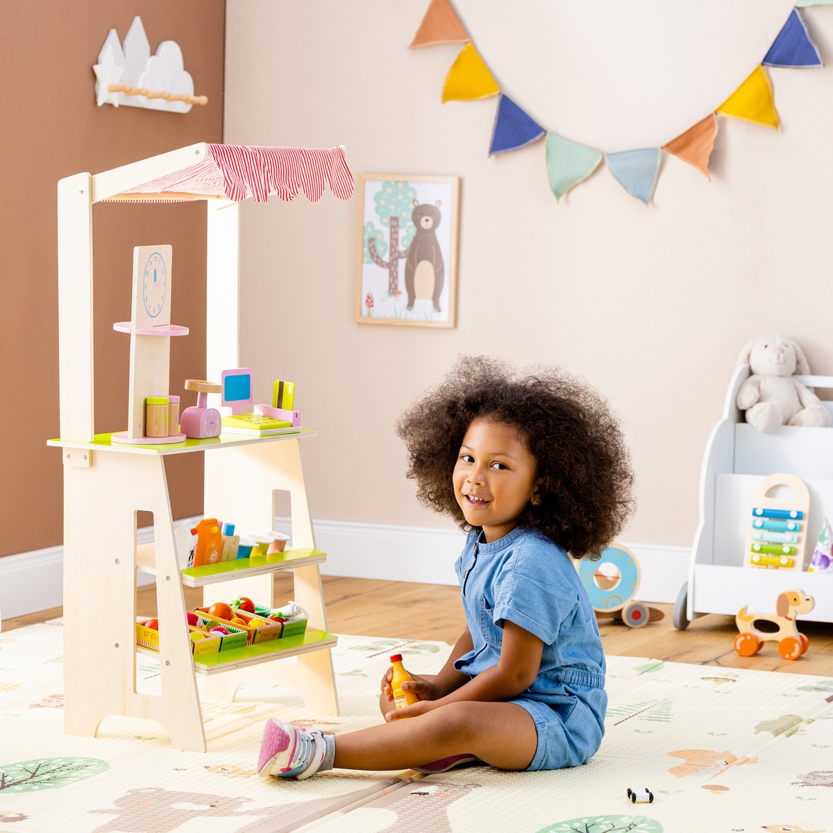 Supermercato Gioco Bambini Anni Negozio Spesa Giocattolo