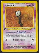 Unown L 86/105 1st Edition Neo Destiny Common Pokémon Card on eBay
