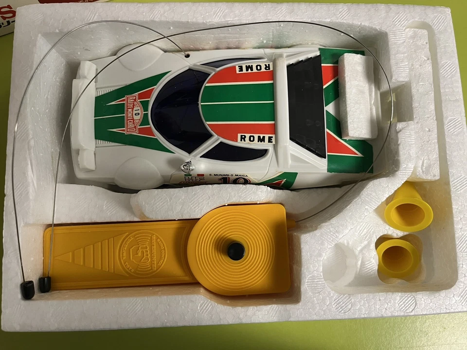 Vintage Japan Yamato 70s Lancia Stratos RC Car Rare - Image 4 of 4