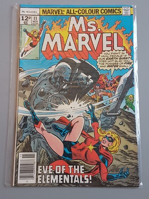 Ms Marvel #11 Comic Nov 1977 - Carol Danvers  bronze age