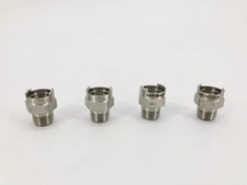 Lot of 4 New Spraying Systems 3/8QJJA-SS Quickjet Nozzles 3/8 W/O Tip