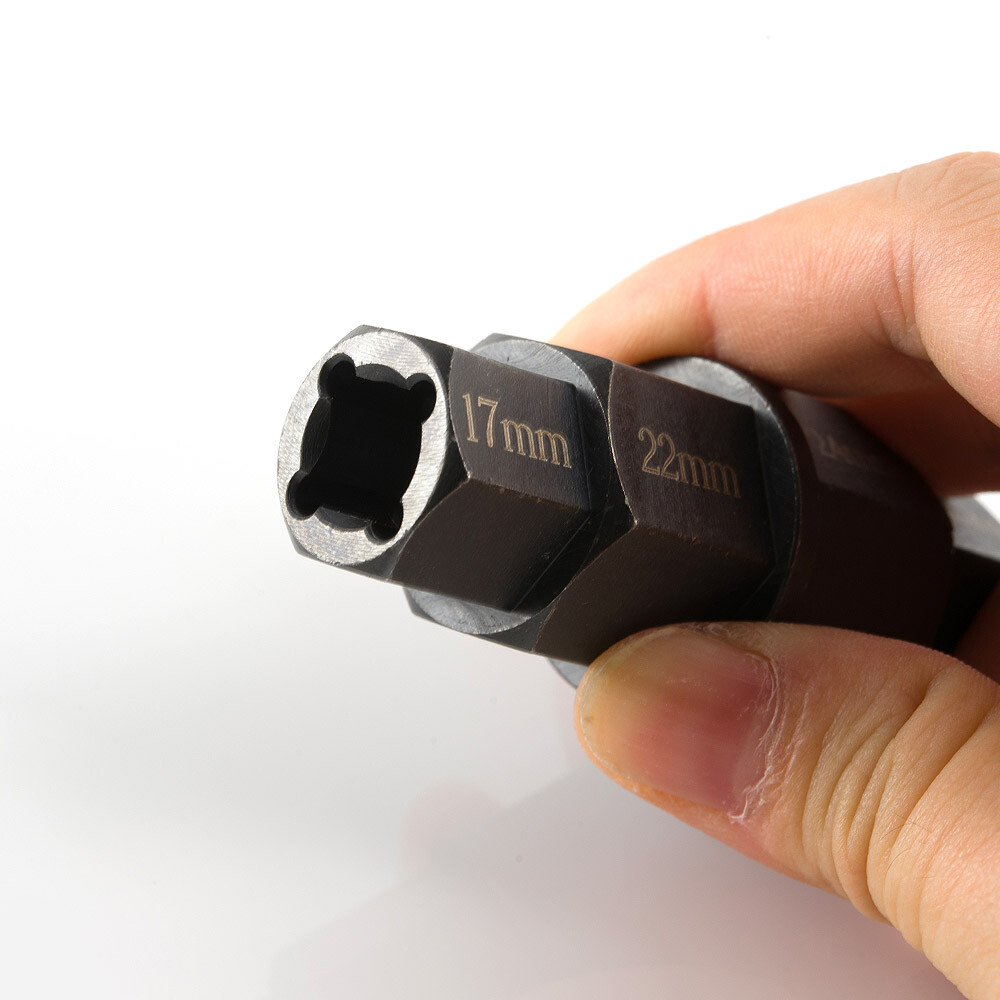 Hex Allen Axle Wrench 17 19 22 24mm steel CrMo for Kawasaki ZX6R ZX66R