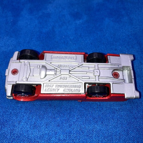 Matchbox Lindsay England 1982 1957 Thunderbird - Picture 5 of 5