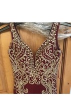 Burgundy Formal Dress