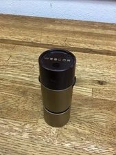 Vintage Brown / Gold  Metal WEBCOR 45 RPM 4" Tall Spindle Stacker Adapter