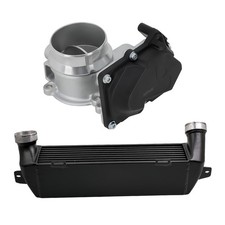 Turbo Ladeluftkühler  + Drosselklappengehäuse For BMW 3er Cabriolet  E93