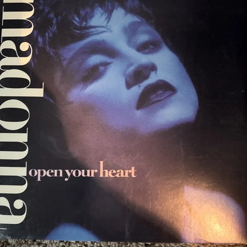 MADONNA 12" "OPEN YOUR HEART" 1986 Sire – 9 20597-0 NM/M In shrink Top Copy!