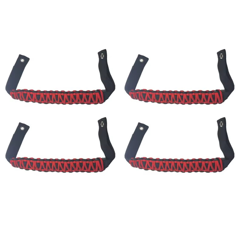 Roll Bar Grab Handles 4-Pack Including Aluminum Adjustment Buckles, for Ford Bro
