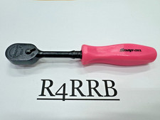 Snap-on Tools Rare Guy Martin Pink 14 Drive Hard Grip Fixed Ratchet Gthld72guy