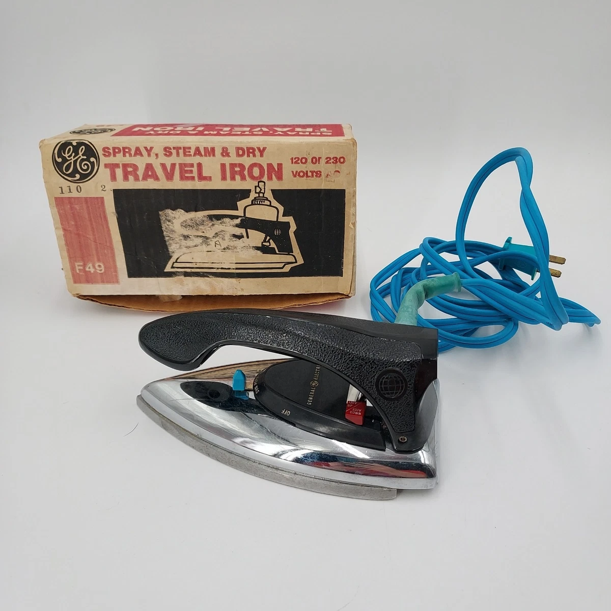 Vintage General Electric Travel Iron for sale | eBay