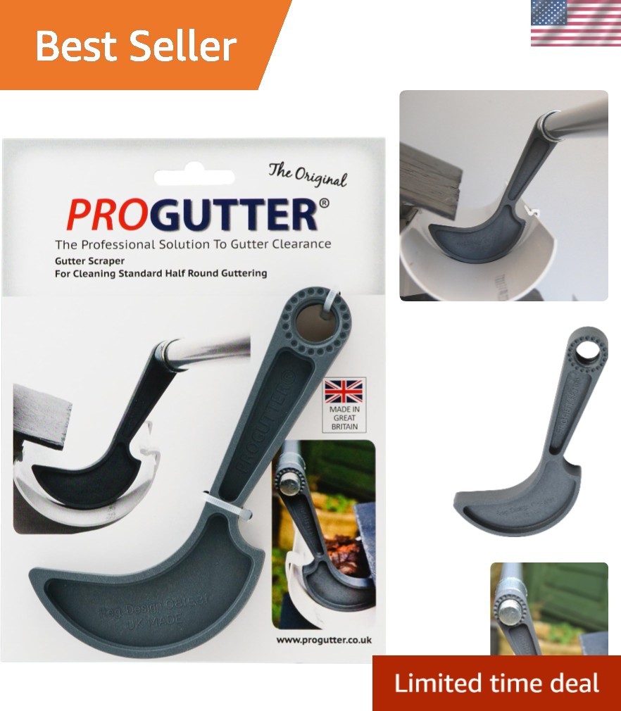 Universal Half Round Gutter Cleaning Tool - Quick & Versatile Solution