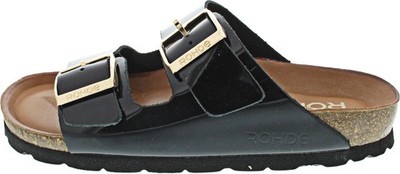 Rohde ALBA Damen Pantolette schwarz