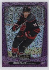 2024-25 O-Pee-Chee Platinum Violet Pixels 265/299 Jaccob Slavin #69 4et
