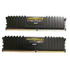 Corsair VENGEANCE® LPX 16GB (2 x 8GB) DDR4 DRAM 2400MHz C16 Memory Kit - Black