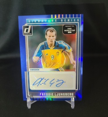 2025-26 Donruss FIFA Wolrd Cup Freddie Ljungberg Blue /49 SSP Arsenal Sweden