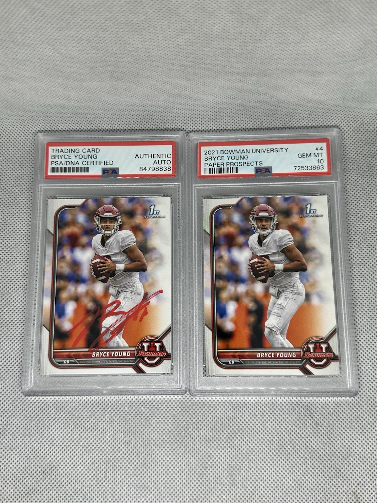 2022 Bowman U Bryce Young AUTO 1st Bowman ROOKIE+ 2022 1st Bowman RC PSA 10