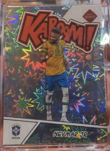 2021-22 Panini Donruss Road to Qatar Neymar Jr Kaboom! Mint Condition  PC
