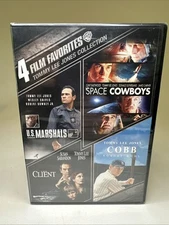 Tommy Lee Jones 4 Film Favorites DVD U.S. Marshals The Client Space Cowboys Cobb