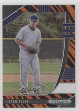 2020 Panini Prizm Draft Picks Tiger Stripes Prizm 40/99 Logan Allen #PDP56 08wl