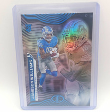 Panini Illusions 2022 Jameson Williams #30 Detroit Lions Rookie Football Card. rookie card picture