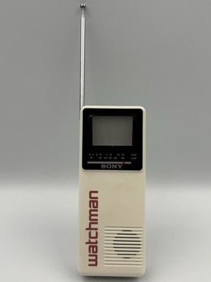 SONY Watchman AMラジオ 1984年製　未使用品 Sony Watchman FD-10A Tested Working Portable TV Vintage w/ Box | eBay