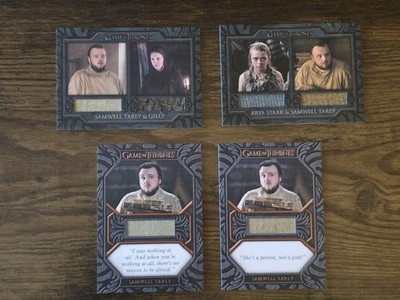 Game Of Thrones Legend Of The Realms Samwell Tarly Relic Konvolut. Gilly Und Arya