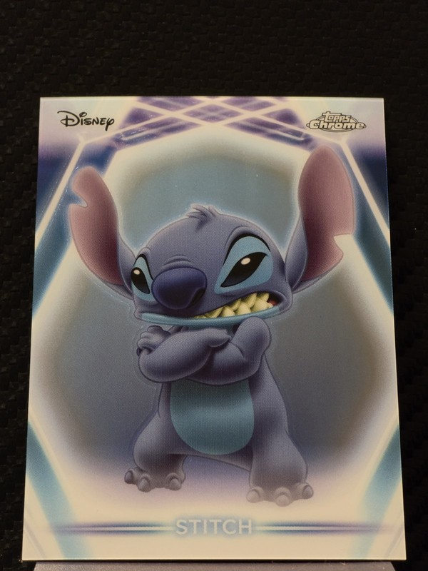 Topps Chrome Disney 2026 Stitch cne-123 Chrome Insert