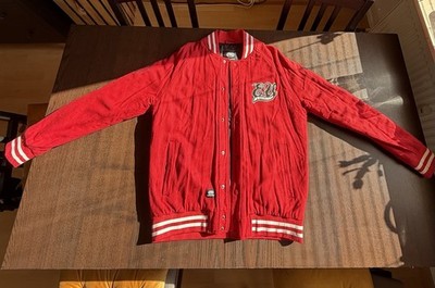 Marc Ecko College Jacke Größe/Size M Rot/ Schwarz Top!