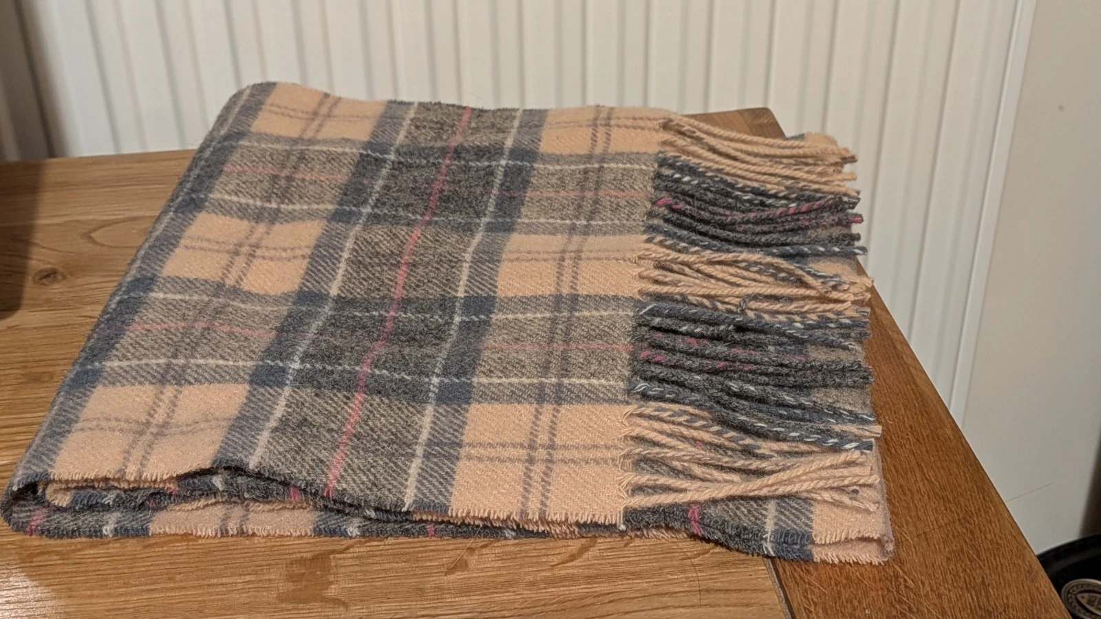 Barbour Unisex Scarf 100% Lambswool
