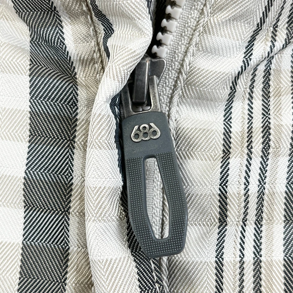 686 Mujer Chaqueta de Snowboard Pequeña Cuadros Térmica Impermeable Transpirable infiDRY Foto 4 de 4