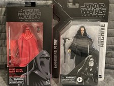 Star Wars Black Series Archive Emperor Palpatine & Imperial Royal Guard Sealed