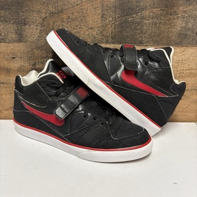 Nike Auto Force 180 Mid - Black Red White 2009 - Men s Size 12 -375579-061 SB