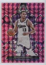 2023-24 Panini Mosaic Pink Mosaic Prizm 143/149 Keegan Murray #126 7n6