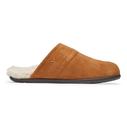 Vionic Alfons Men's Orthotic Comfort Slipper Toffee - 9 Medium - Picture 4 of 6